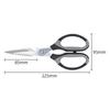 Acciaio Inossidabile Verdure Osso Barbecue Clip Domestico Multi Forbici da Cucina con Apribottiglie Schiaccianoci Squama Pesce