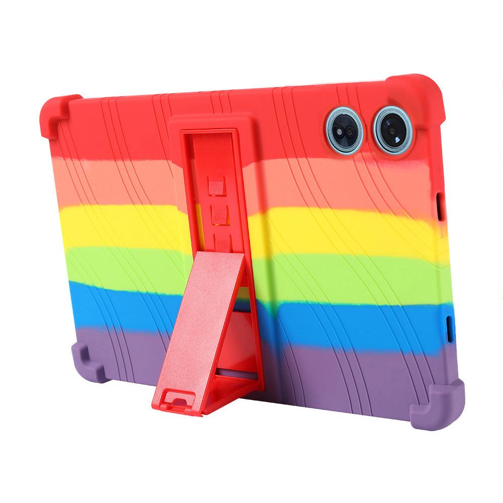 Kids Safe Soft Silicone Case for Teclast P50Ai 11 inch Adjustable Multi-angles Stand Cover Shockproof Protection Tablet Shell