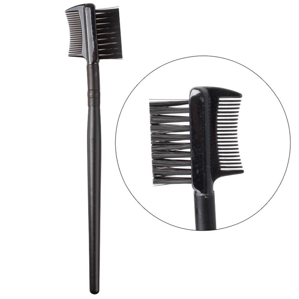 Head Eyelash Applicator Double Ended Eyebrow Brush Comb Eyebrow Comb Eyelash Brush Makeup Brushes