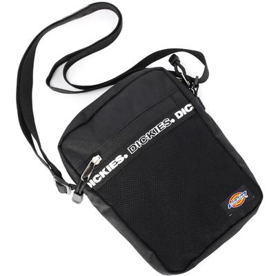 LOGOTAPE Shoulder Sacoche Mini Shoulder Bag with Dwears Passport Mini Shoulder Bag with Logo Tape Size Fits Black [Dickies] Bag, & Sticker, Pouch,