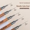 Ultra-Fine Japanese Nail Art Line Drawing & Blending Pen Set for Professionals
