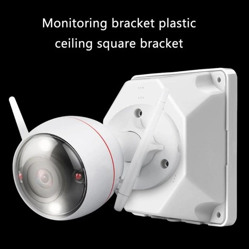 Security Camera Junction Box 3.5Inch Indoor Square Cameras Junction Base Box Removable Enclosure For Campus Parking Lot