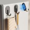 Magnetic Hooks Self-Adhesive Wall Hooks Door Keys Clothes Hanger Robe Hook Coat Rack Towel Holder Bathroom Hangers Accessories
