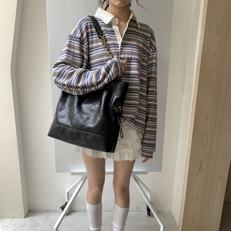 Vintage Damen Umhängetasche Tragetasche