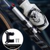ENLEE ED-900 Portable Bicycle Tire Pump Mini Aluminum Alloy Bike Air Inflator
