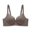 Underwear women's big breasts show small thin styles, no steel rings, gather and close the secondary breasts, anti-sagging upper support bra cover set