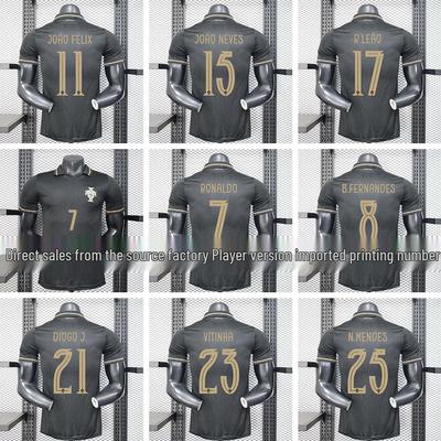 Portugal 2026 World Cup Black Panther Jersey: Eusébio Commemorative Edition.
