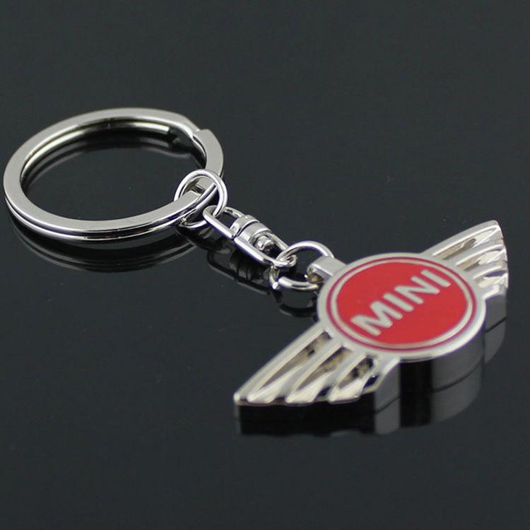 Metal Car Emblem Keychain Keyring Rings for Mini Cooper JCW R50 R52 R53 R55 R56 F54 F55 F56 F60 CLUBMAN COUNTRYMAN Accessories Pwaxk99 4f