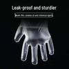 ZISIZ Thickened Food-Grade Disposable Plastic Gloves