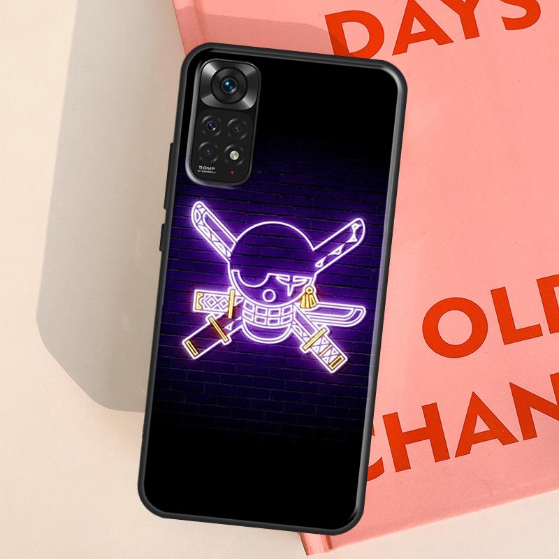 Pirate Skull Case For Redmi Note 12 11 Pro Cover For Redmi Note 10 9 8 Pro 9S 10S 11S 12S 9C 10C 12C