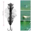 2PCS with RTreble Hook Cicada Fish Catcher 7.5cm Length Artificial Fishing Lure  Lake Fishing