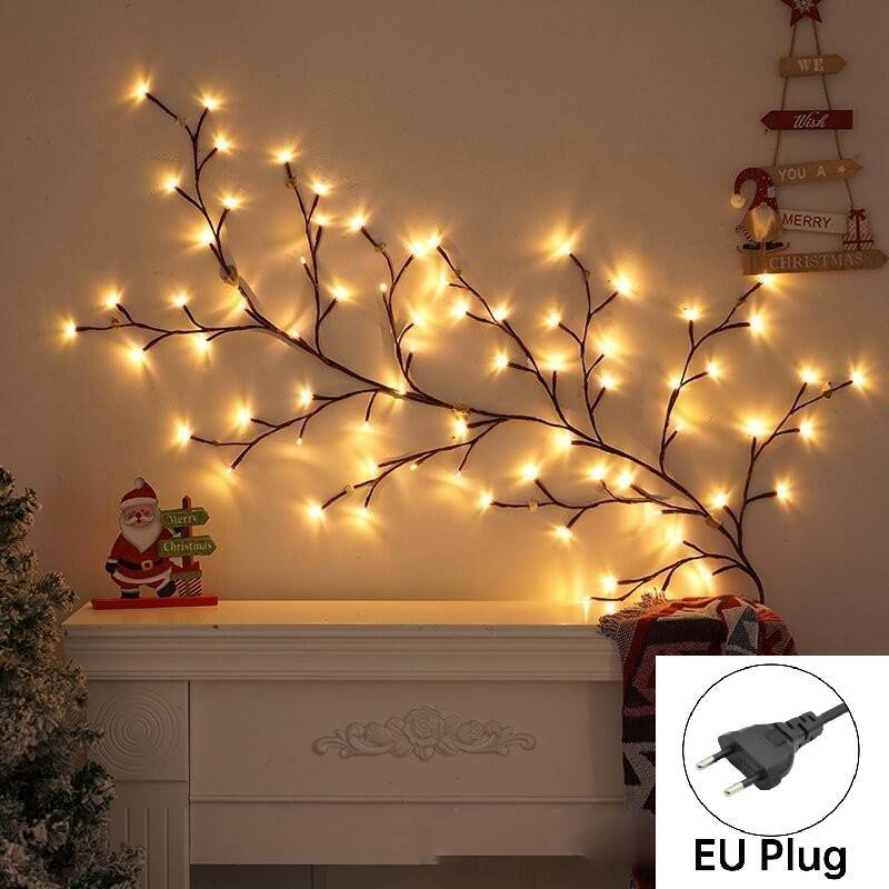 Led Tree Light For Indoor Bedroom And Living Room Decor With Dimmable Feature