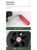 Hand-Cranked Mini Barbecue Blower for Outdoor Grilling and Kebab Cooking