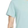Nike Confortevole Minimalista Marca Piccolo Logo Ricamato Traspirante Casual Sportivo Girocollo Manica Corta T-Shirt Uomo Top Azzurro BV0508-309