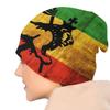 Winter Warm Lion Of Judah Reggae Rastafarian Flag Bonnet Femme Slouchy Beanie Hat Cool Ski Skullies Beanies Caps for Unisex Women