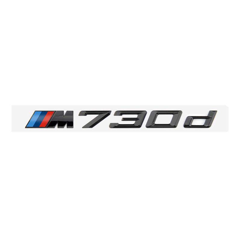 BMW Rear Emblem M Lettering Modification for 330i, 325li, 430i, 530i, 540li