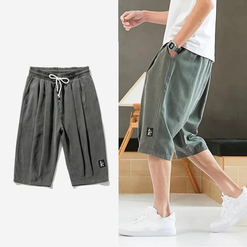 Large Size Five-point Pants Fat Casual Pants Summer Overalls Shorts Men's Loose Outdoor Pants Pants