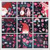 Valentines Day Window Clings Decorations,126Pcs Valentines Window Clings Gnome Heart Decal for Glass,Fabulous for Holiday Decals Family Couples