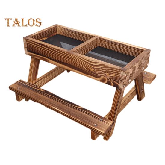 

Куриный пикниковый столик ручной работы безотходная кормушка и поилка для кур деревянный курятник кормушка аксессуары для кур диких птиц уток белок