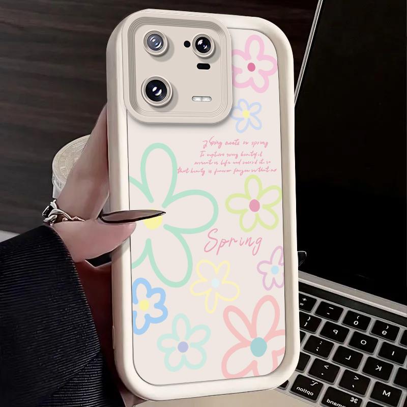 Pastel Spring Daisy Case for Xiaomi Mi 17 Pro Max 15T 14T 13T 11T POCO X7 X6 X5 X3 NFC F8 F7 Ultra F6 F5 M7 M6 Pro 5G 4G Cover