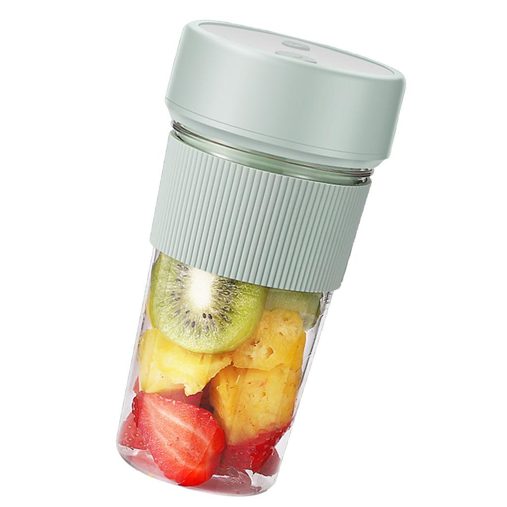 350ml Elektrischer Entsafterbecher 5W 18000 U/min USB Elektrischer Entsafter Mixer Tragbarer Mixer Entsafter mit
