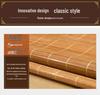 Dual-Sided Bamboo Straw Summer Mat for Student Dorms, Single & Bunk Beds - Home Ice Silk Cooling Mattress