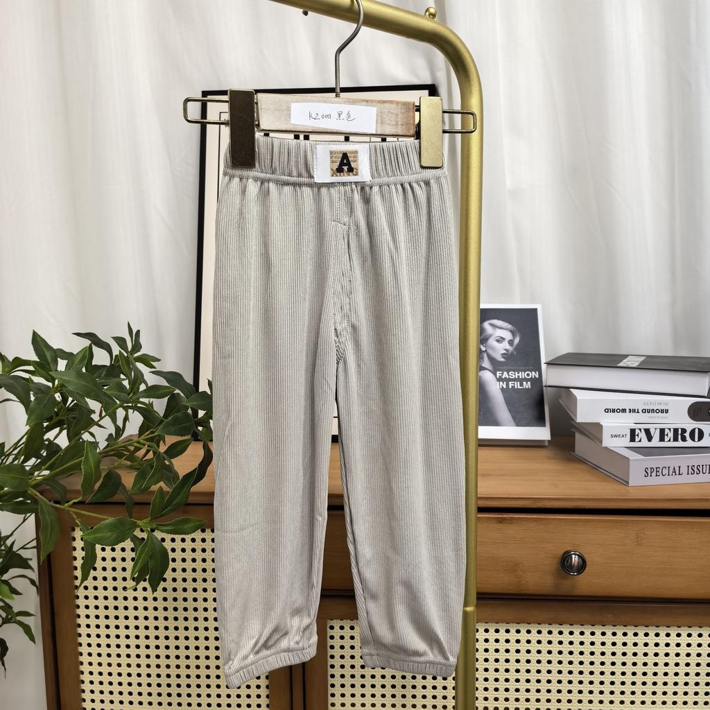 New Children's Quick Drying Mosquito Proof Pants, Summer Ice Silk Cool Air-conditioned Pants, Casual Pants, Thin Version
