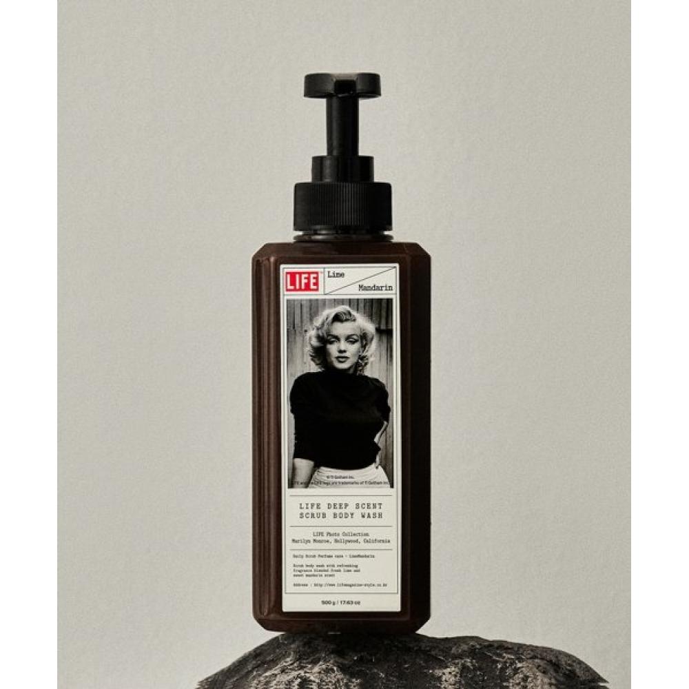 

Life Usa Deep Scrub Body Wash Lime Mandarin Marilyn Monroe 500ml NONE