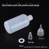 20/30/50ml Plastic Pointed Mouth Squeeze Bottles for Pigment Ink and Color Mixing