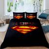 Customizable Superman Childhood Bedding Sets, Including One Duvet Cover and Two Pillowcases, Perfect for Home Decor and a Wonder