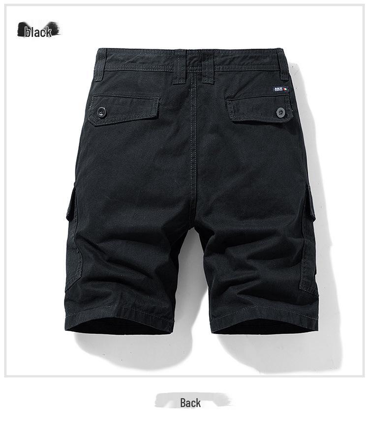 Men's Summer Multi-Pocket Workwear Casual Shorts - Outdoor Streetwear.