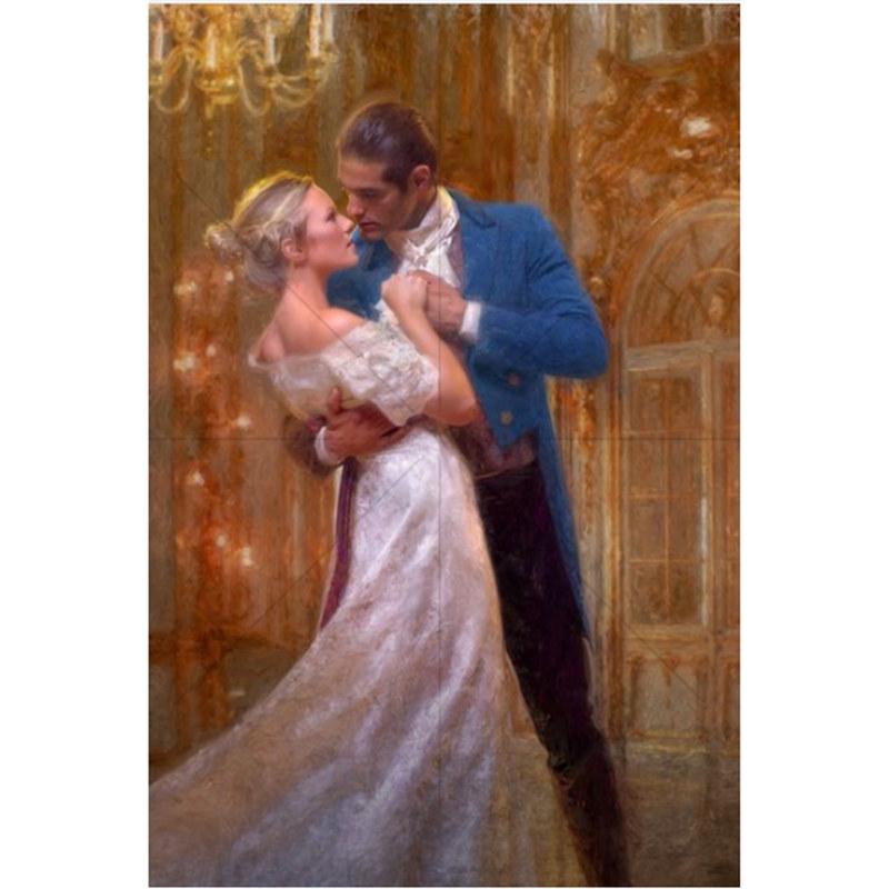 DIY 5D Diamond Painting Romantic Love Diamond Mosaic Cross Stitch Kits Home Decoration Full Round Diamond Embroidery