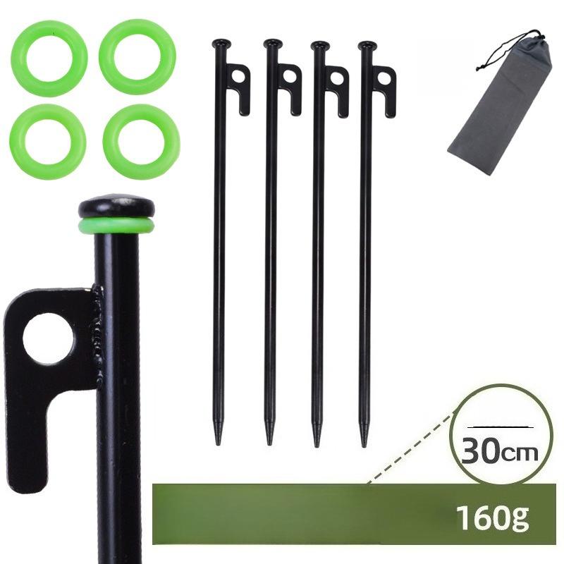 1Pc Outdoor Camping Tent Canopy Iron Peg Set Beach Camping Windproof Fixing Pegs