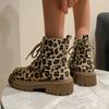 2026 New Winter Women Pumps Boots High Quality Lace-Up European Ladies Shoes Gothic Punk Casual White Platform Woman Spring