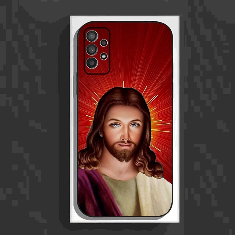 

Чехол для телефона Бог Иисус Молись Покрой для Samsung Galaxy A13, A21s, A22, A31, A32, A52, A53, A71, A80, A91 Мягкий Черный Чехол Samsung a40