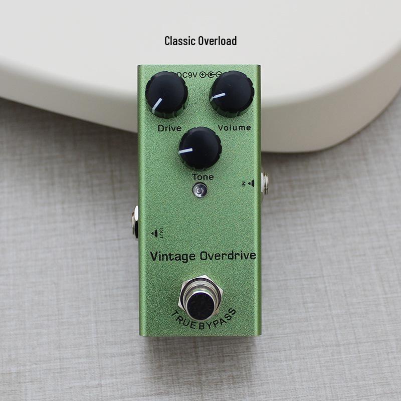 Certified Multi-Effect Guitar Pedal with 10 Effects and Storage Board