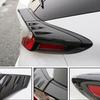 Carbon Fibe/Chromer Rear Tail Light Lamp Cover Trim For Toyota C-HR CHR 2016-