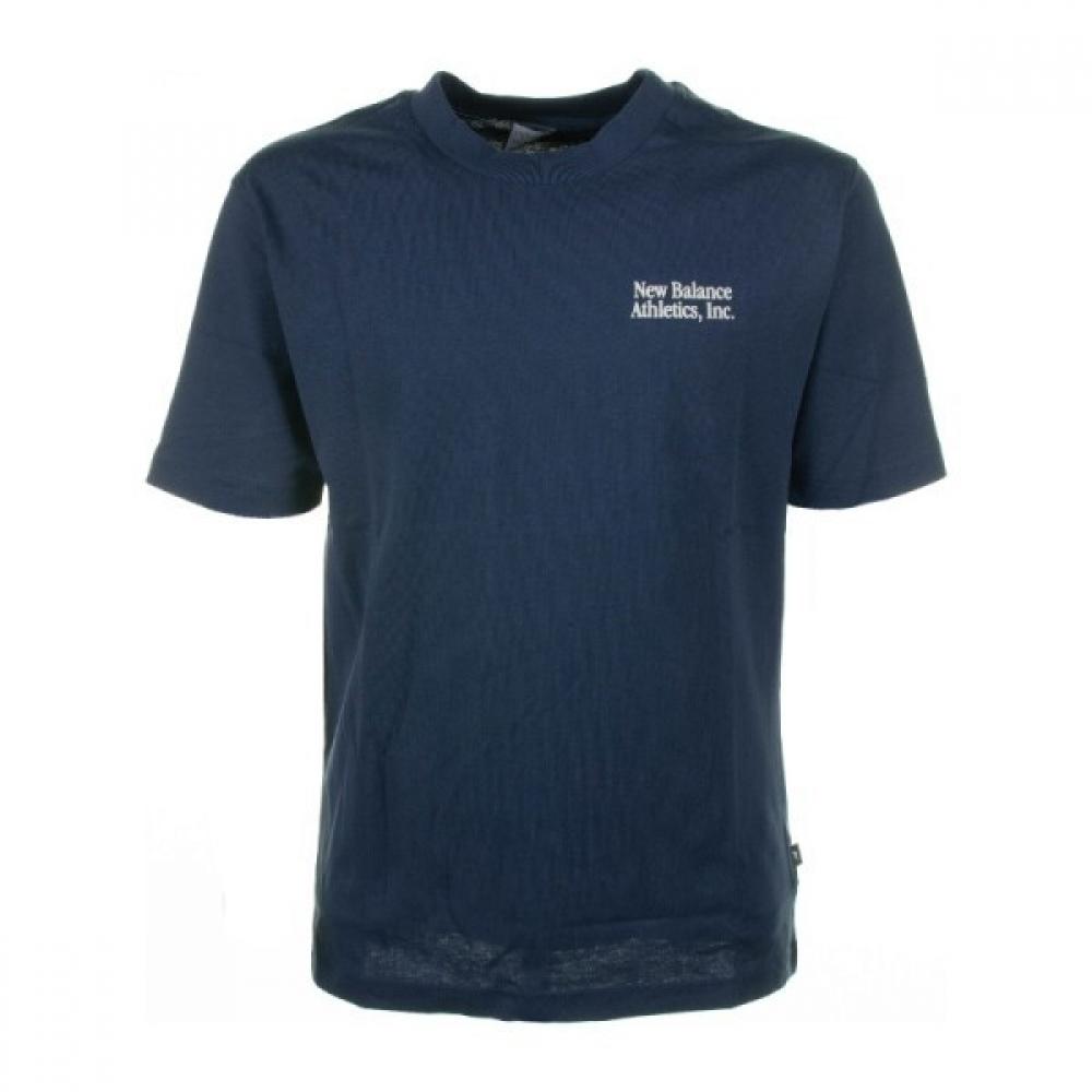 

New Balance Crewneck PrinTed Logo T shirT mT41588 Nny M