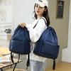 Schoolbag Backpack Women's 1011 New Sports Backpack Large Capacity Bucket Bag Outdoor Travel Canvas Bag Student Bag