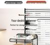 Desktop Book Organizer and Storage Rack