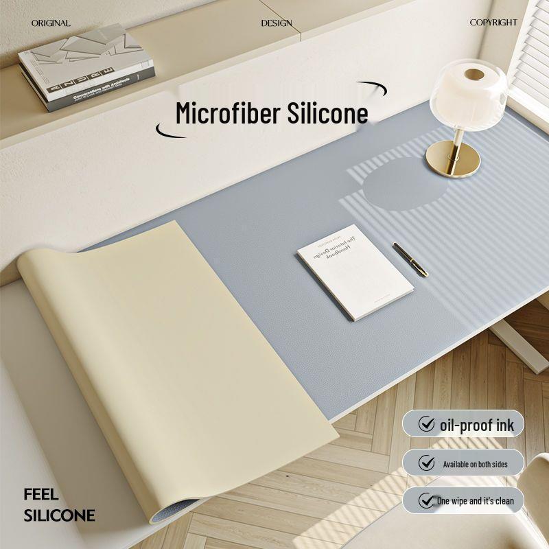 

Stain-Resistant Silicone Desk Mat: Eye Protection, Waterproof, Oil-Proof, and Dirt-Resistant for Office 40x60 cm [New Discount, Price Guarantee]