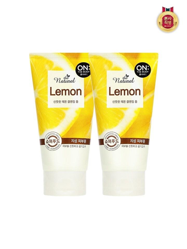 ON:THE BODY The Natural Cleansing Foam Lemon 200G x 2 one color