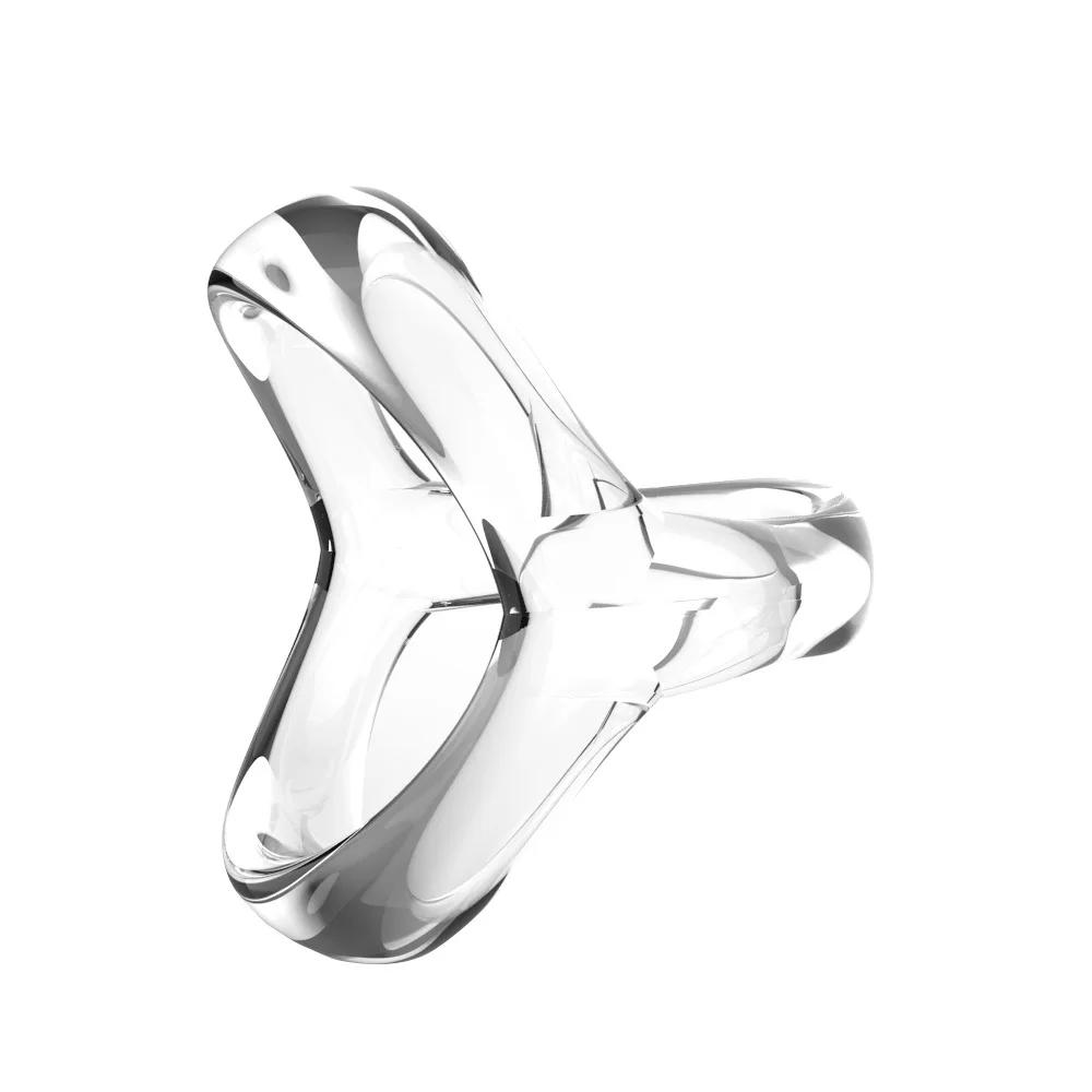 Sex Semen Lock Pierścień na Penisa dla Mężczyzn Dorosłych Par Czystość Opóźnienie Ejakulacji Pierścień na Penisa Rozciągacz Erekcyjny Pierścienie dla Mężczyzn Zabawki Seksualne na Penisa