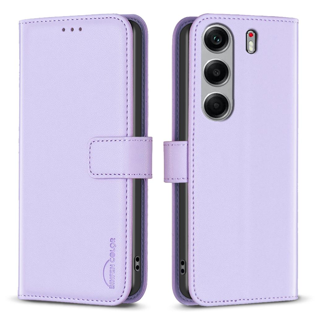 BINFEN COLOR BF17 Für TECNO Camon 40 Pro 5G Hülle Brieftasche Folio Flip Lederhülle