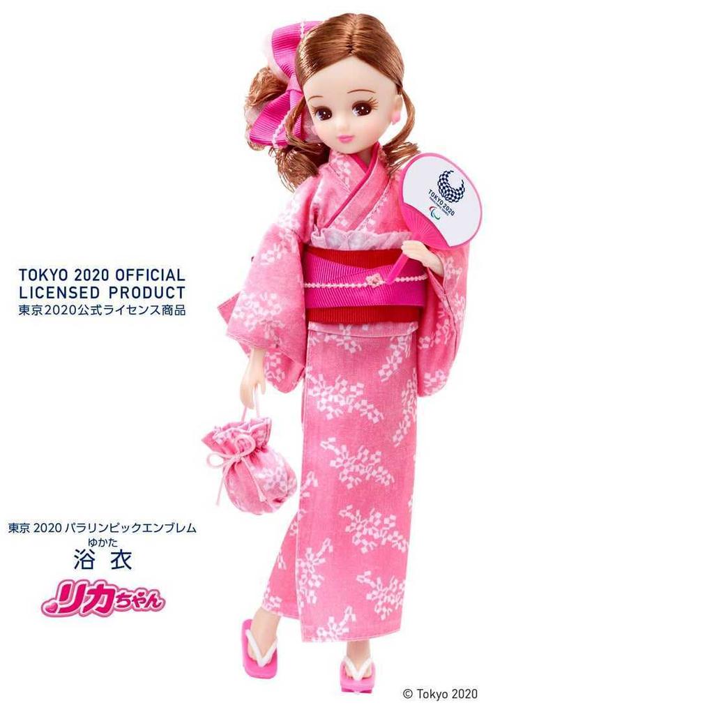 In a Yukata 2020 Paralympic Takara Tomy TOMY Official Doll In a Yukata for the Tokyo 2020 Paralympic Licca-chan (Tokyo Emblem) (TAKARA Licca-chan