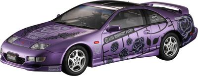 Hasegawa Shutokou Battle x Hasegawa Nissan Fairlady Z Version R Çift Turbo 2by2 Plastik Ölçekli Plastik Model SP671 (Z32) """Gece Yarısı Modeli" 1/24"""