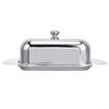 With Cover Handle Butter Dish With Lid Stainless Steel Butter Keeper Holder  Home Kitchen