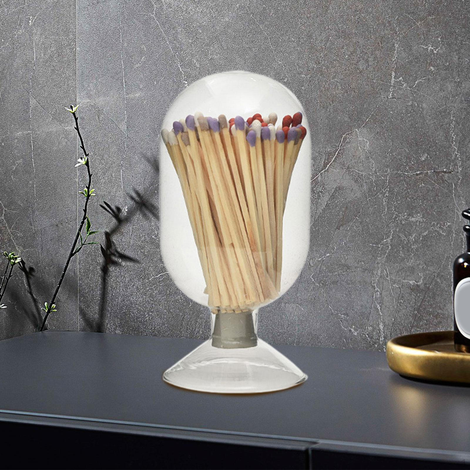 

Прозрачный стеклянный пустой стеклянный колпак многофункциональный декор для дома и ванной комнаты декоративный камин M