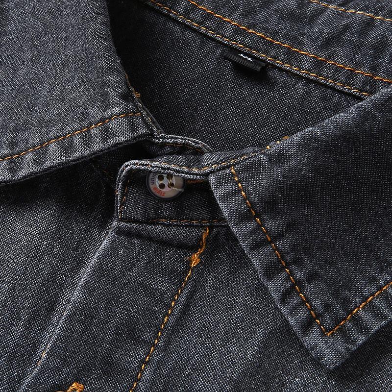 Men's Plus Size Denim Shirt