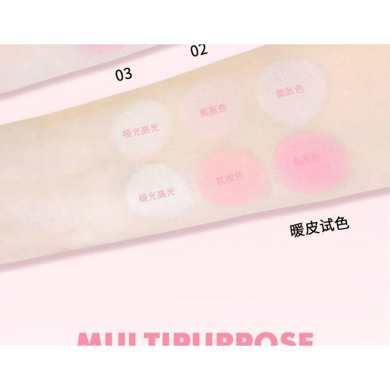CCSHEER - Jenga Dual Color Blusher - 3 Types